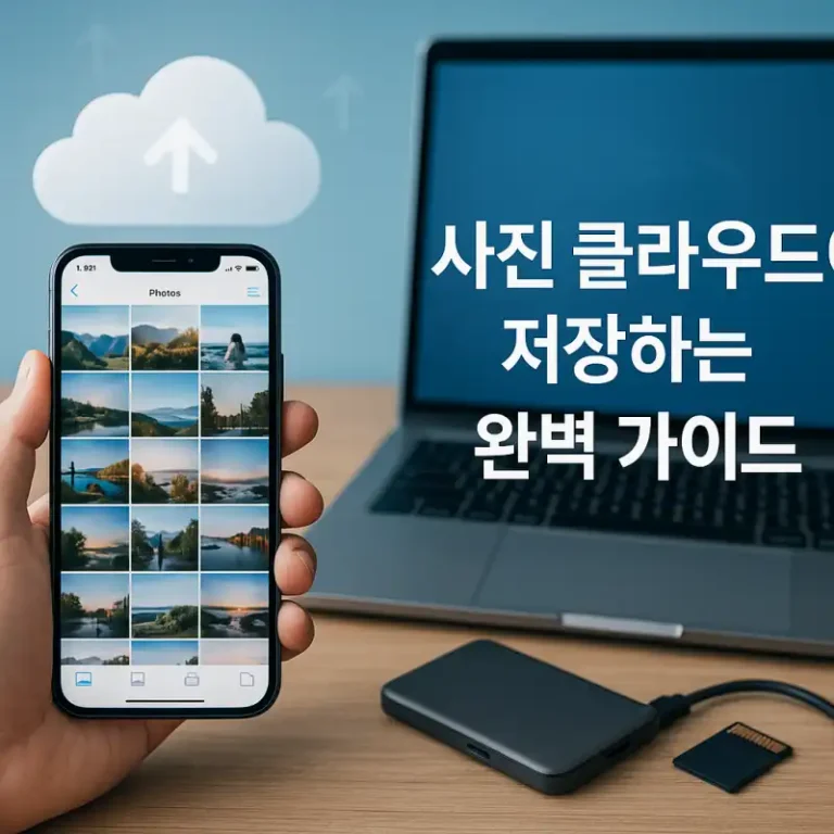 사진 클라우드에 저장하는 완벽 가이드 섬네일