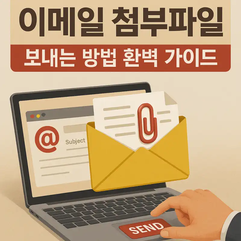 이메일 첨부파일 보내는 방법 완벽 가이드