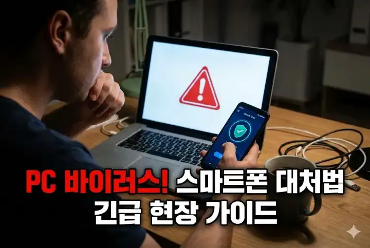 PC 바이러스 스마트폰 대처법