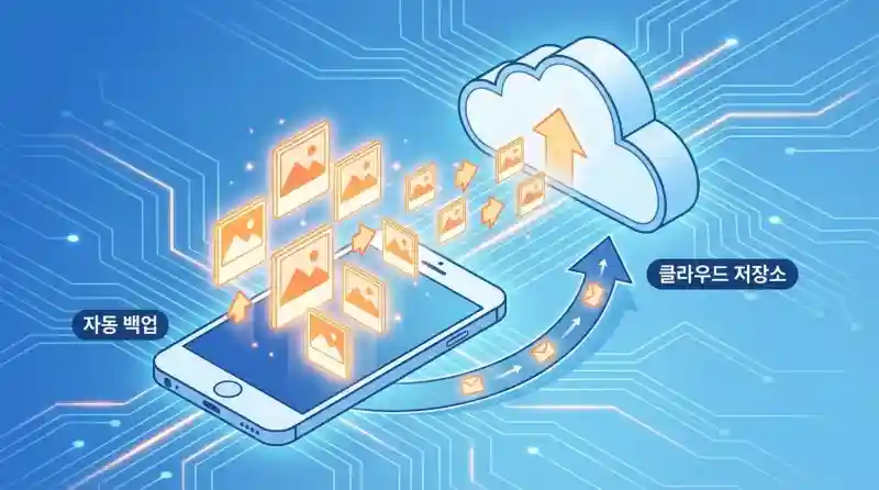 컴퓨터 없이 스마트폰 백업 어떻게? 클라우드 vs 외장하드 완벽 비교