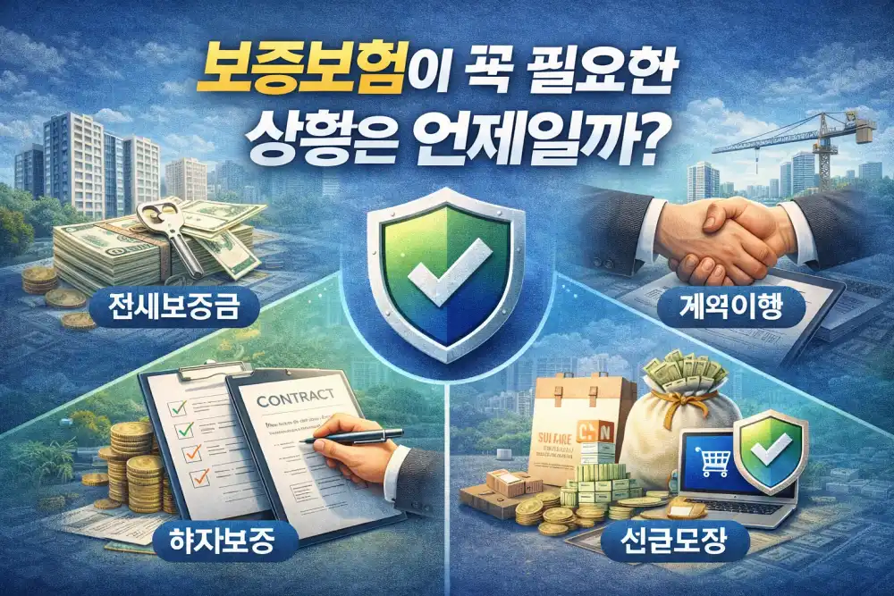 보증보험이 꼭 필요한 상황은 언제일까?