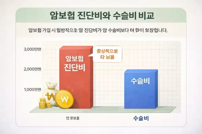 암보험 진단비가 중요한 이유