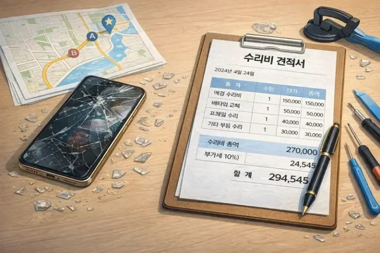 여행자보험 휴대폰 파손 보장 기준