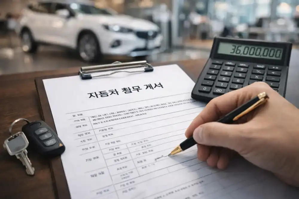 할부 금리 함정 피하는 법? 자동차 구매 체크리스트