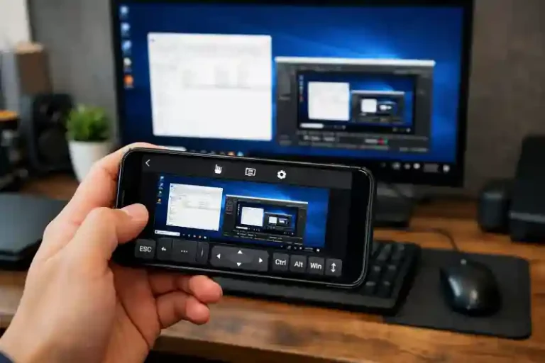 핸드폰으로 PC 제어 가능?