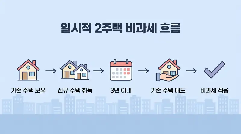 일시적 2주택 비과세 흐름