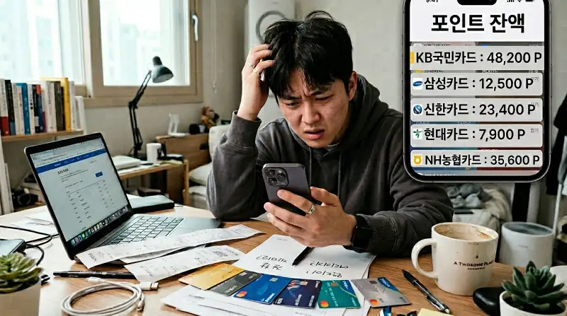 포인트 방치 현실 공감형