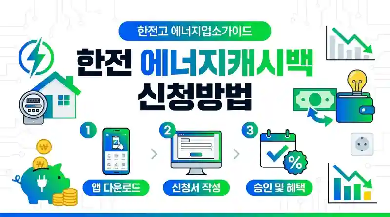 한전 에너지캐시백 신청방법