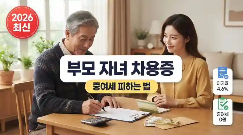 부모 자녀 차용증 2026