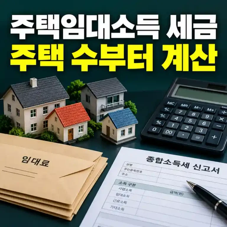 주택임대소득 세금 2026
